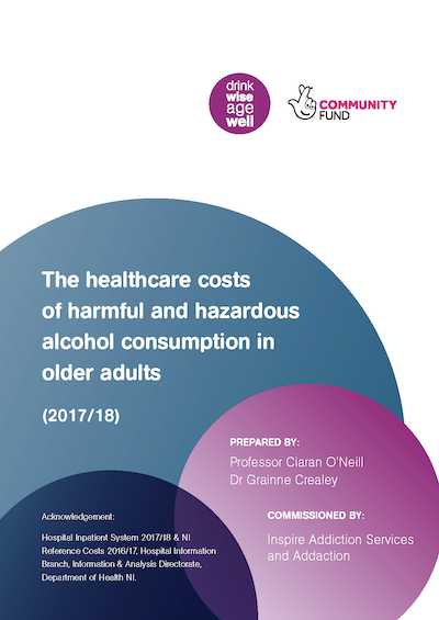 The healthcare costs of harmful and hazardous alcohol consumption in older adults in Northern Ireland